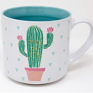 Boston Warehouse Stuck On You Cactus 18 Ounce Mug